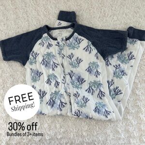 Nest Designs Bamboo 0.6 TOG Short Sleeve Sleep Bag